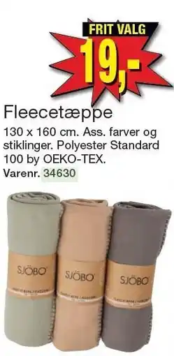 Harald Nyborg Fleecetæppe tilbud