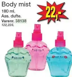 Harald Nyborg Body mist tilbud