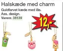 Halskæde med charm