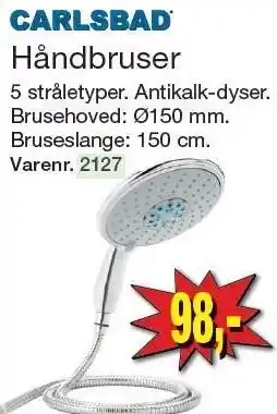 Harald Nyborg Håndbruser tilbud