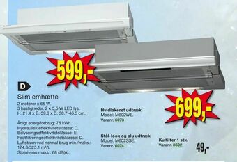 Harald Nyborg Slim emhætte tilbud