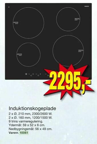 Harald Nyborg Induktionskogeplade tilbud