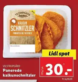 Lidl Panerede kalkunschnitzler tilbud