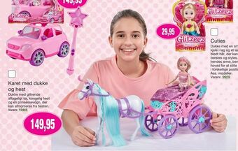 Harald Nyborg Karet med dukke og hest tilbud