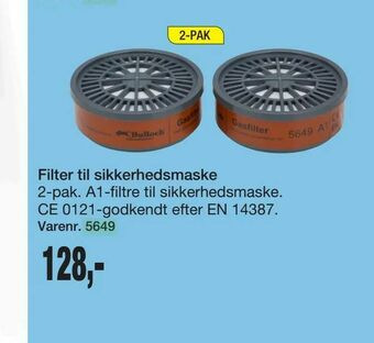 Harald Nyborg Filter til sikkerhedsmaske tilbud