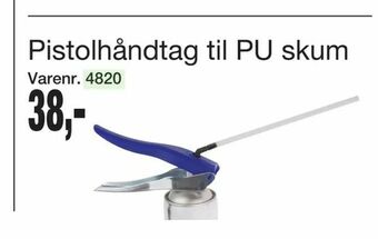 Harald Nyborg Pistolhåndtag til PU skum tilbud