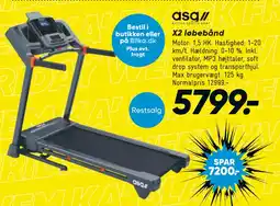 Bilka X2 løbebånd tilbud
