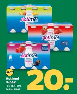 Netto Actimel 8-pak tilbud
