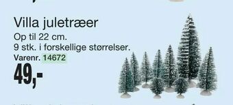 Harald Nyborg Villa juletræer tilbud