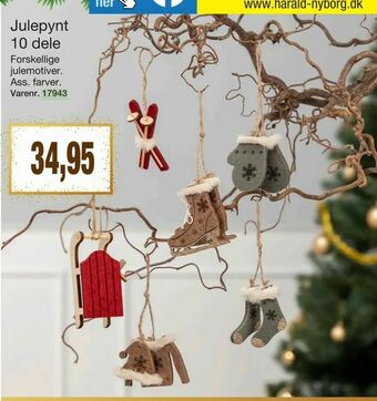 Julepynt 10 dele