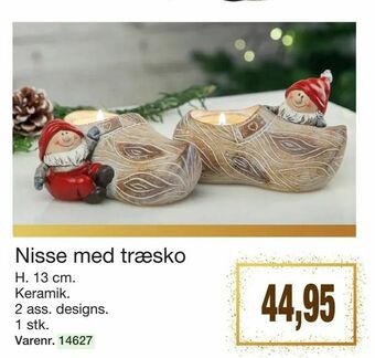 Harald Nyborg Nisse med træsko tilbud