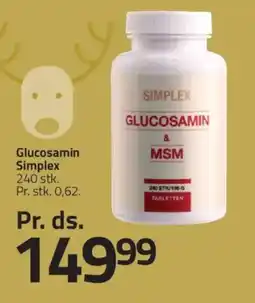 Fleggaard Glucosamin Simplex tilbud