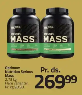 Fleggaard OPTIMUM NUTRITION Serious Mass tilbud