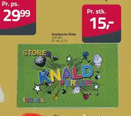Fleggaard Knaldperler Æske tilbud