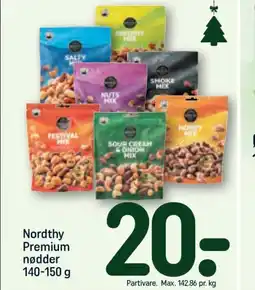 REMA 1000 NORDTHY Premium nødder tilbud