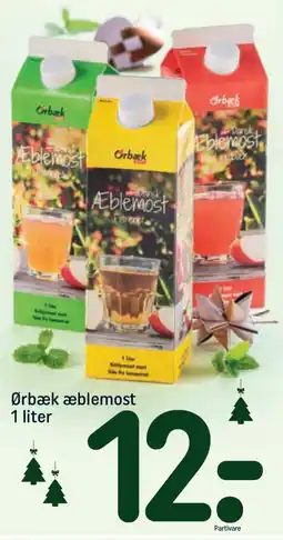 REMA 1000 Ørbæk æblemost tilbud