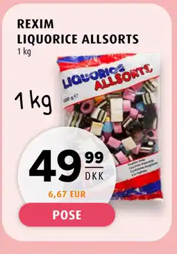 Scandinavian Park REXIM LIQUORICE ALLSORTS tilbud
