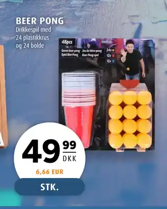 Scandinavian Park BEER PONG tilbud