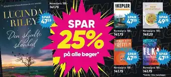 Bilka SOAR 25% på alle bøger tilbud