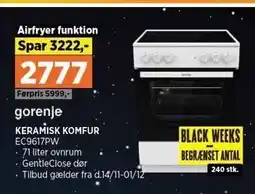KERAMISK KOMFUR