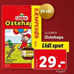 Lidl LILLEBROR Ostehaps tilbud
