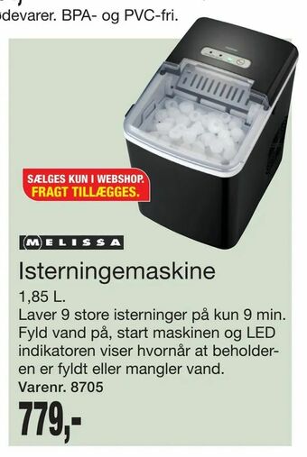 Harald Nyborg Isterningemaskine tilbud
