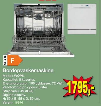 Harald Nyborg Bordopvaskemaskine tilbud