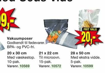 Harald Nyborg Vakuumposer tilbud