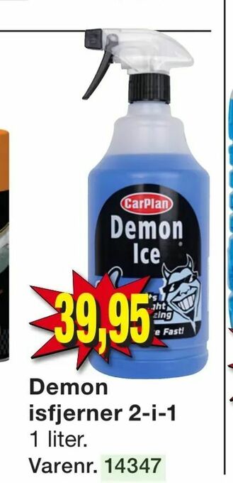 Harald Nyborg Demon isfjerner 2-i-1 tilbud