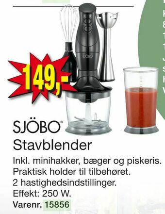 Harald Nyborg Stavblender tilbud