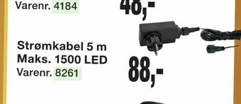 Harald Nyborg Husk Strømkabel tilbud