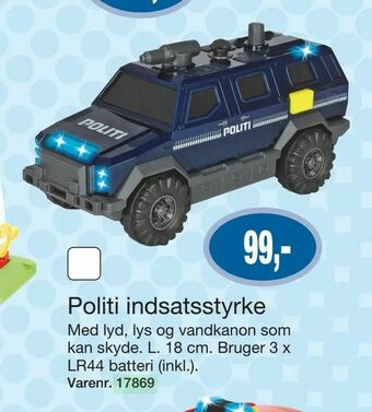 Harald Nyborg Politi indsatsstyrke tilbud