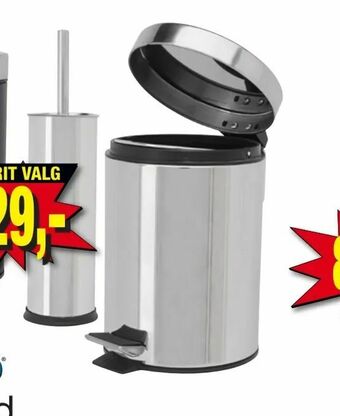 Harald Nyborg Pedalspand og toiletbørste tilbud