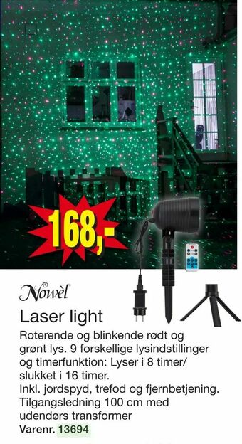 Harald Nyborg Laser light tilbud