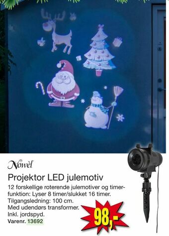Harald Nyborg Projektor LED julemotiv tilbud