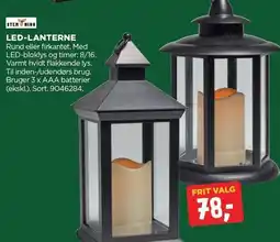 jem & fix LED-LANTERNE tilbud