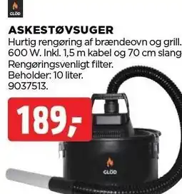 jem & fix ASKESTØVSUGER tilbud