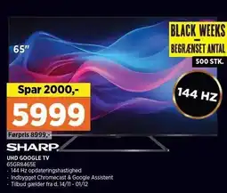 Power UHD GOOGLE TV tilbud
