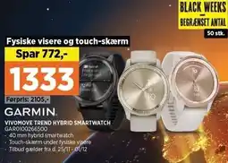 Power GARMIN VIVOMOVE TREND HYBRID SMARTWATCH tilbud