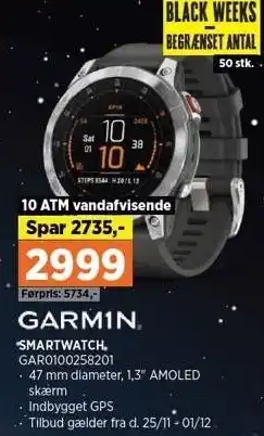 GARMIN SMARTWATCH