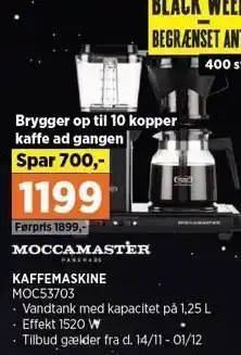 Power KAFFEMASKINE tilbud