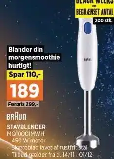 Power STAVBLENDER tilbud