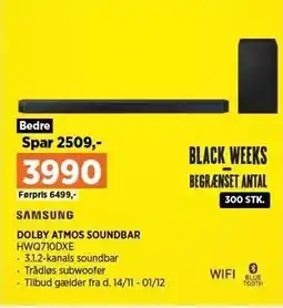 Power DOLBY ATMOS SOUNDBAR tilbud