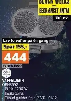 Power VAFFELJERN tilbud