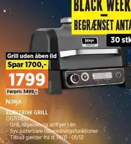 Power ELEKTRISK GRILL tilbud