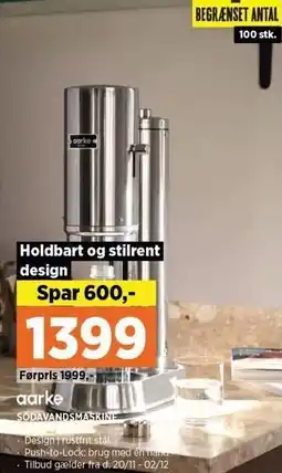 Power SODAVANDSMASKINE tilbud