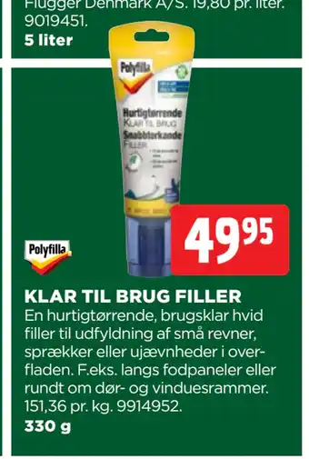 jem & fix KLAR TIL BRUG FILLER tilbud