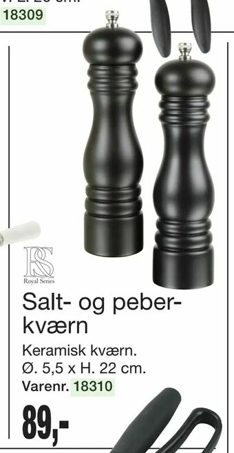 Harald Nyborg Salt- og peberkværn tilbud