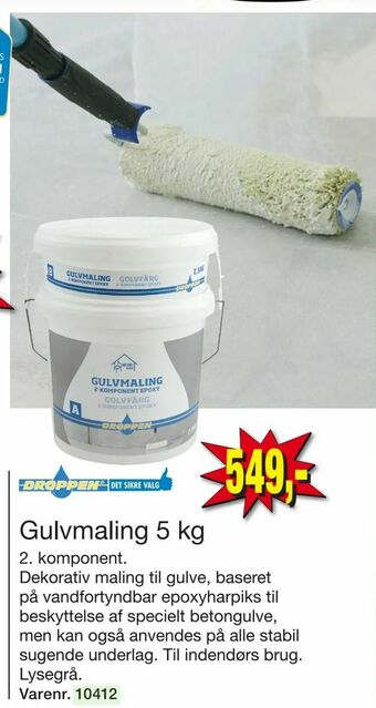 Harald Nyborg Gulvmaling 5 kg tilbud