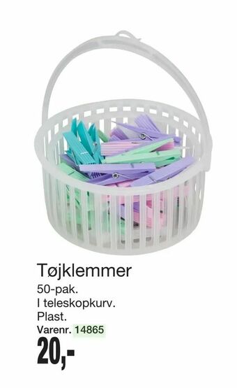 Harald Nyborg Tøjklemmer tilbud